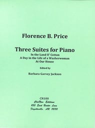 cover Three Suites for Piano piano sheet music cover